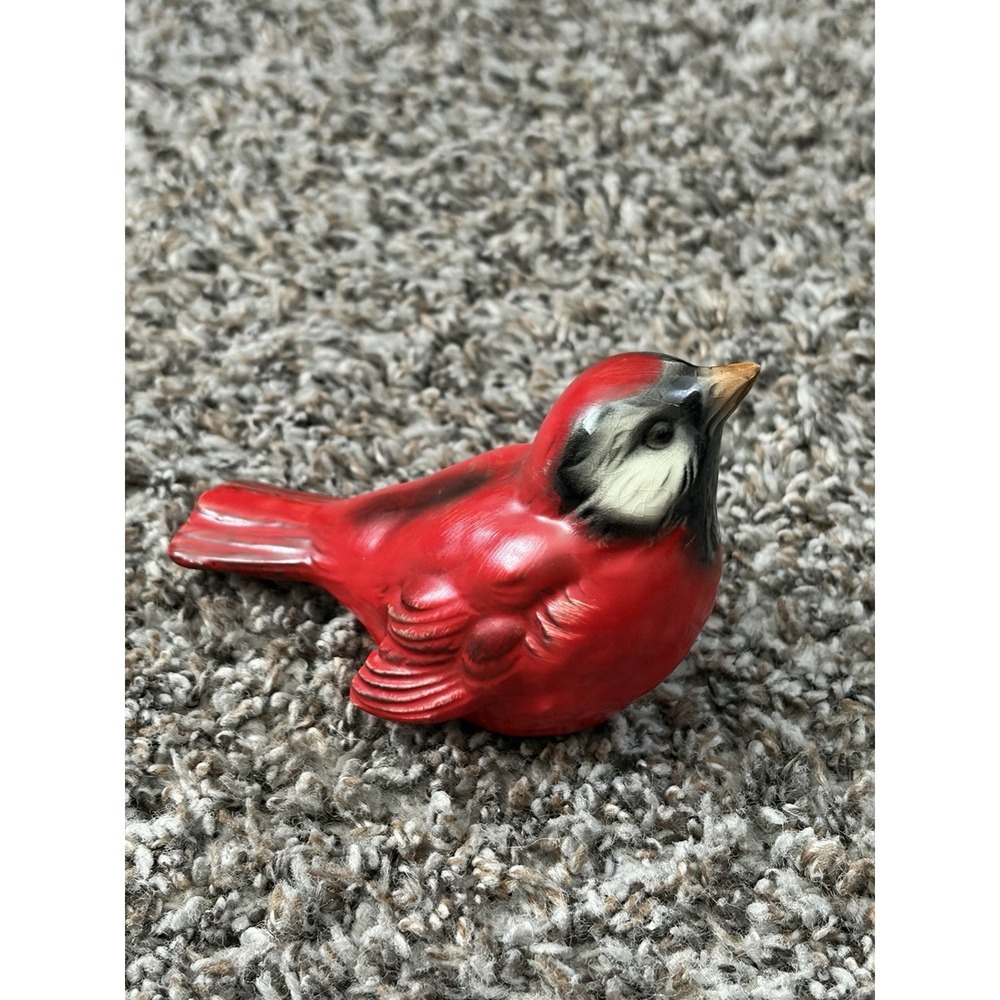 Goebel Springtime Red Cardinal Bird Figurine West Germany Pretty Bird